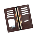 Kangaroo Long Bifold Wallet with RFID Protection – Slim Stylish Wallet for Men & Women