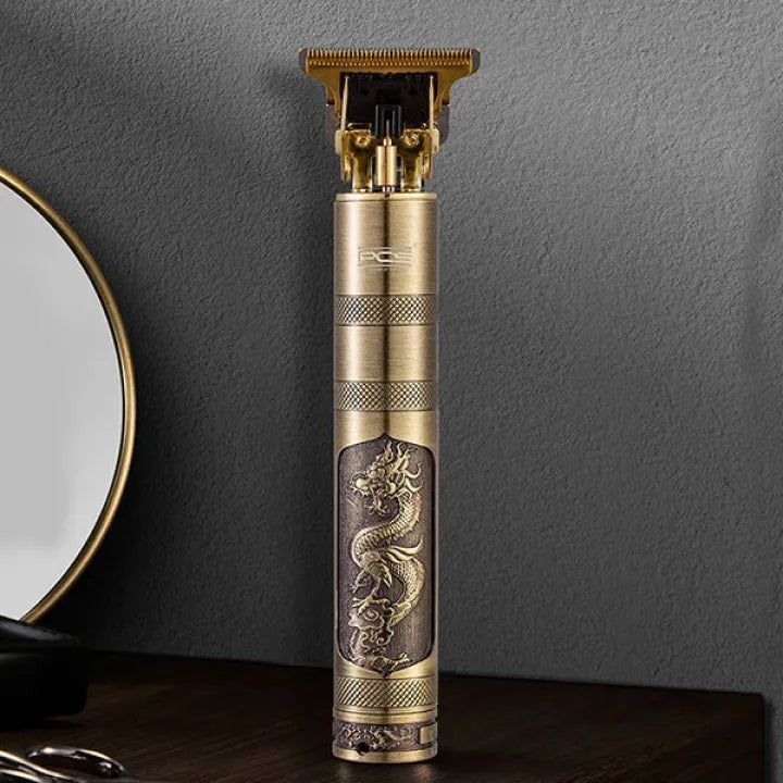 T9 Trimmer - Vintage T9 Gold Hair Trimmer -  Premium Body Dragon Shape T9 Hair Trimmer Plastic Body