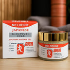 MELODINE Japanese Soothing Massage Gel – Fast-Absorbing Herbal Relief for Muscle & Joint Pain (Neck, Back, Knee, Shoulder 30gram