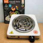 RAF 1000W Single Electric Stove – Portable Hot Plate Countertop Cooker with Adjustable Temperature Control & Overheat Protection