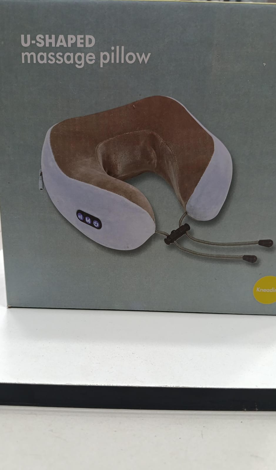 Rechargeable Neck Massager U-Shaped Pillow – Multifunctional Portable Shoulder & Cervical Relaxing Massage for Home, Car, Outdoor