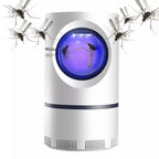 Mosquito Killer Lamp Electric Shocker Round with Charger – Powerful 360° UV Light Insect Trap for Home, Room & Outdoor Use | Safe, Silent & Eco-Friendly Bug Zapper (Cell Operated)