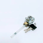 Crown Motorcycle Fuel Cock with Key Lock for Honda CD70 & CG125 – Fuel Tap Valve with Reserve Function