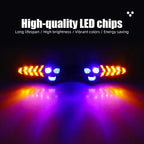 Motorcycle LED Turn Signal Light Supports 12V To 24V Flashing Indicator DRL Brake Tail Lamp
