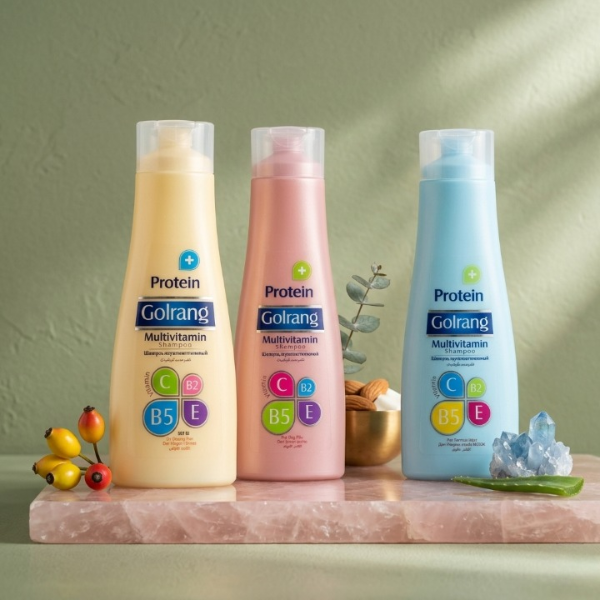 Protein Golrang Multivitamin Shampoo  Strengthening & Nourishing Hair