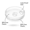 Premium Transparent Tumbler Lid – Spill-Proof, Durable, and Crystal Clear