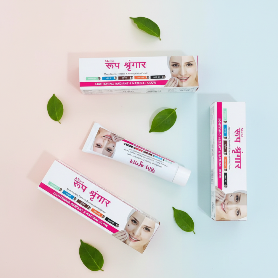 Roop Shingar Beauty Cream – 5 in 1 Lightning Radiance & Natural Glow Formula (Made in India)
