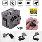 Hidden Mini Camera Sq8 Night Vision | SQ8 Mini Spy Camera 1080P, Mini DV Smallest Wireless