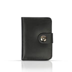 Men’s Premium Card Holder Wallet | Magnetic Button Small Wallet | 6 Card Slots & Cash Pocket