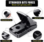 Durable Mouse Trap – Reusable Rodent Catcher For Home, Kitchen, And Office Use With Strong Spring Mechanism And Easy Setup