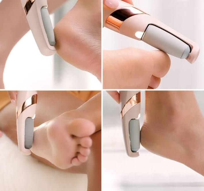 Rechargeable Electric Pedi Foot Filer Effective Callus Remover Soft Smooth Feet Durable Quality Easy Use