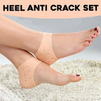 Half Heel Pain Anti-Crack Silicone Set – Unisex Anti-Crack Pain Relief - 01 Pair