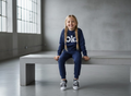 OK Printed Sweatshirt & Pajama Trouser Tracksuit for Kids | Winter Warm Fleece Clothing Set Outfit for Boys & Girls – Cozy & Trendy | FOR BABY AND KIDS