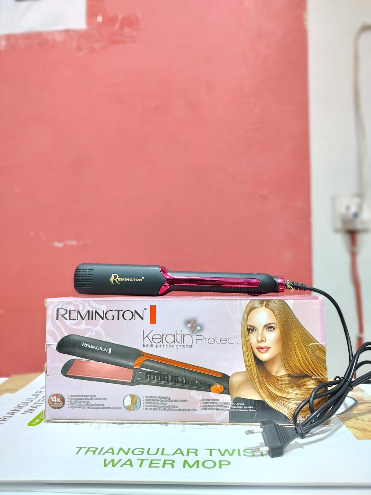 Remington Keratin Protect Intelligent Hair Straightener – Professional Ceramic Styling Tool