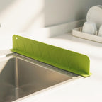 Silicone Sink Splash Guard for Kitchen – Adjustable Water Barrier