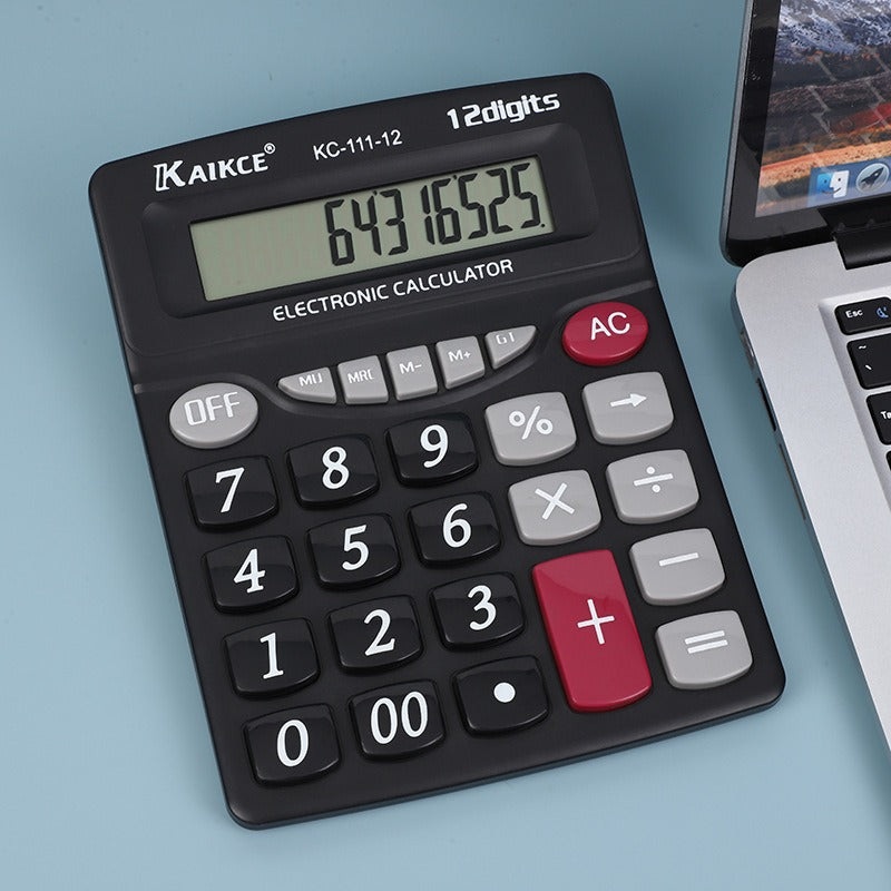 Kaikce KC 111 S Electronic Calculator Durable Quality Easy Use Clear Display Reliable Utility Compact Design