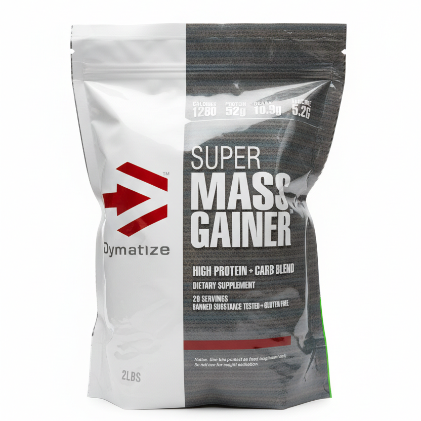 Dymatize Super Mass Gainer – High Protein & Carb Blend Weight Gainer Powder (2 lbs, 29 Servings)