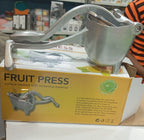 Stainless Steel Lemon & Orange Clip Handheld Fruit Juicer – Manual Citrus Squeezer for Kitchen Use