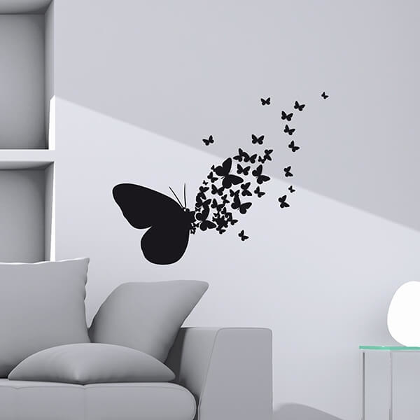 Flying Butterfly Wooden Wall Decor  Butterflies  WALL Decor