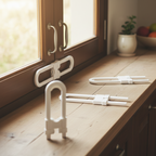 Child Safety Lock Pack of 2 – Multi-Purpose Cabinet, Drawer & Refrigerator Lock | Baby-Proofing Strap