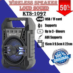 Professional Rechargeable Bluetooth 3.1 Speaker with RGB Light & FM Radio