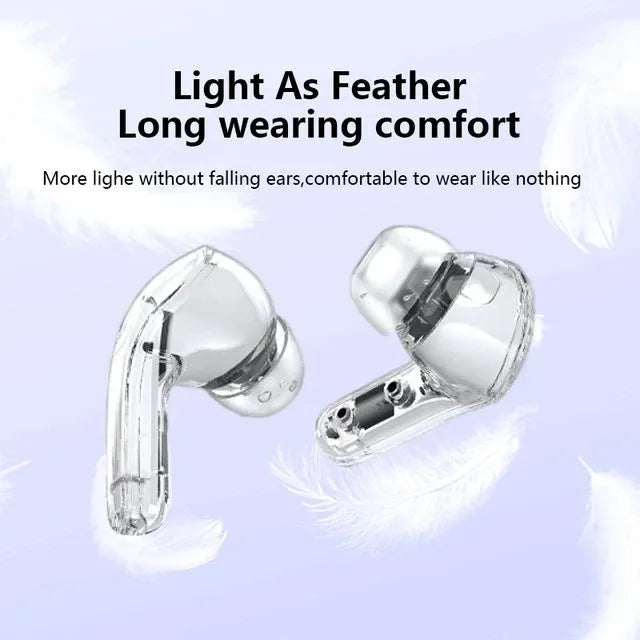 Air 39 Earbuds - Air 39 Transparent Earbuds - Air 39 Original Earbuds - High Quality Sound - Bluetooth 5.3 - Accurate right Left - Super Bass - Super Sound - HD Calling - ENC technology (Random Color)