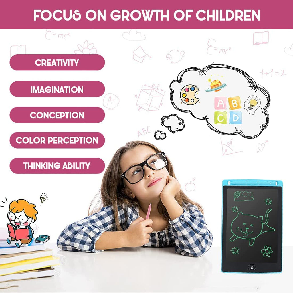 Hardbound MULTI COLOUR LCD Writing Pad LCD Tablet