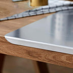 Stainless Steel Cutting Board! 🔪✨   Durable, hygienic, and easy to clean—perfect for all your chopping needs. A must-have for any chef! - Size: 41x33Cm