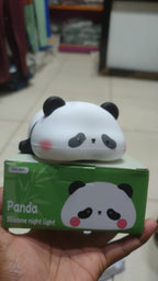 Rechargeable Panda Lamp | Cute Panda Night Light | Soft Silicon Lamp For Room Decoration | Panda Lamp