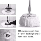 (PACK OF 3)Spin Mop Refill - Extra Head, Additional Microfiber Mop Round Shape Mop Heads