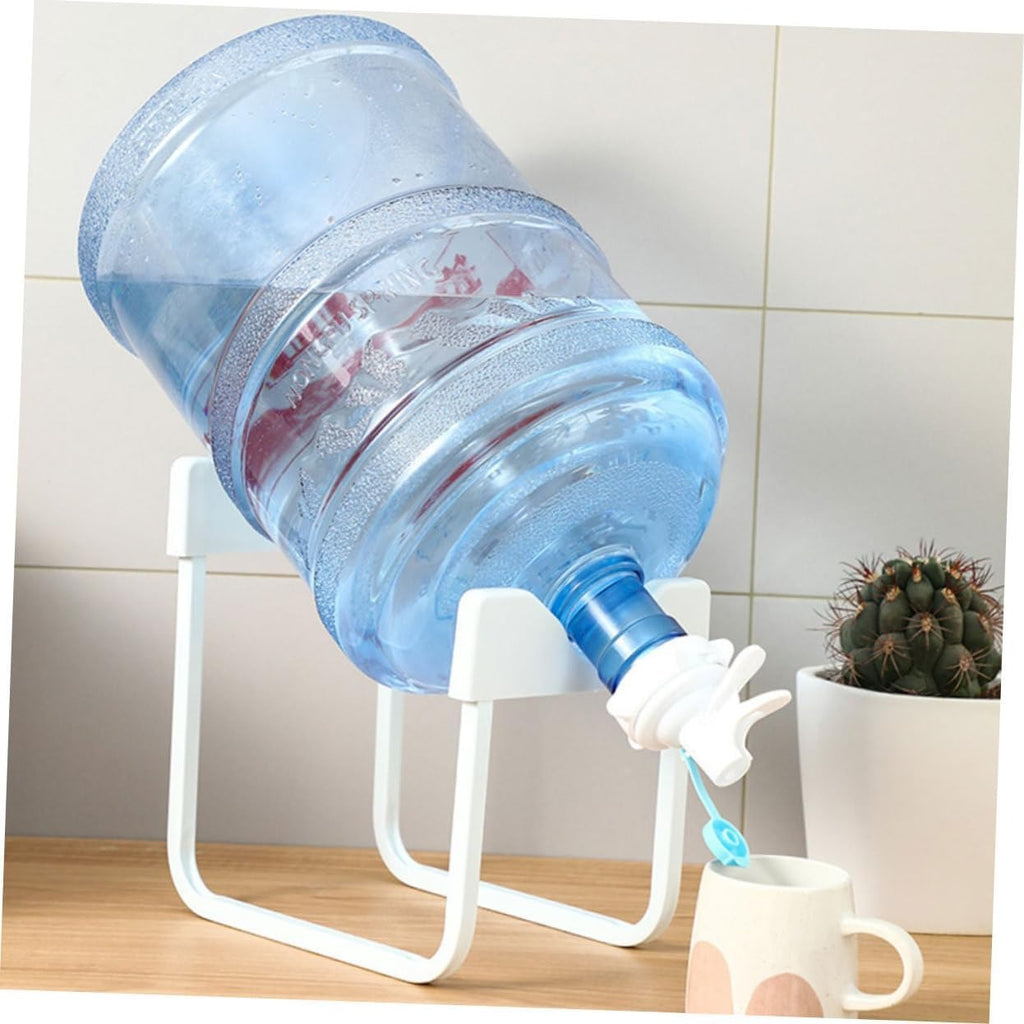 Metal Bottle Stand with Nozzle – Convenient Dispensing, Minimal Mess ( with box &amp; Random Color )