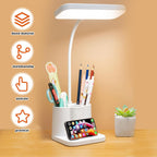 LED Learning Dormitory Bedroom Bedside Reading Night Light Table Lamp (qp-2209-B)