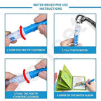 Magical Drawing Books With Pen, Water Reveal Activity Book For Kid  (random Design Books)
