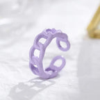 BRJ-180 Metal Funky Korean Rings – Trendy Fashion Jewellery, Stylish Accessory for Women and Men