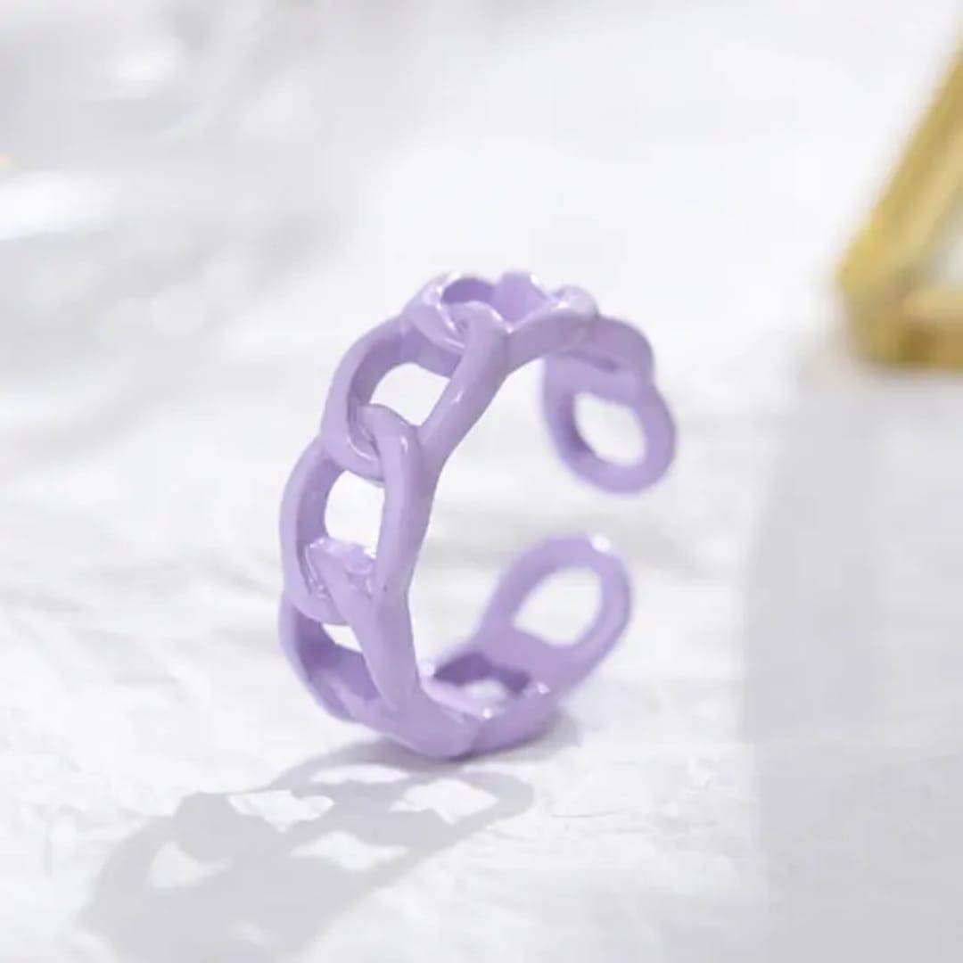 BRJ-180 Metal Funky Korean Rings – Trendy Fashion Jewellery, Stylish Accessory for Women and Men