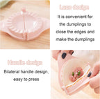 Samosa Maker &amp; Dumpling Shaper – Dough Press Mold for Samosas, Dumplings, Gujiyas, and Stuffed Pastries | Easy-to-Use Kitchen Tool | Random Color