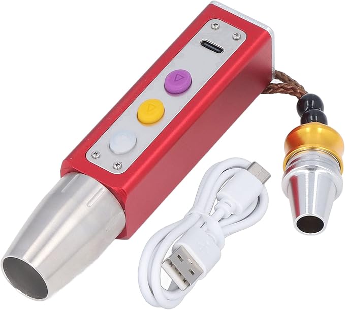Portable Small Jade Jewelry Gemstone Currency Notes Identification Led Flashlight | Gemstone Detector Torch with Display (Random color)