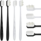 Soft Tooth Brush - Micro Nano Tooth Brush for Sensitive Gums Toothbrush with Extra Soft Floss (Random Color)