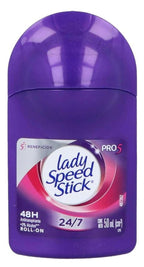 Pack Of 01 - Purple 5 in 1 Pro Lady Speed Stick Invisible Dry Power Antiperspirant Deodorant Roll-On, Fresh Fusion - 50ml