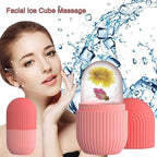 (without box )Reusable Facial Ice Roller for Face | Enhance Skin Glow Shrink &amp;Tighten Pores with stopper premium Quality (random color)