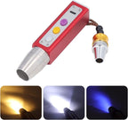 Portable Small Jade Jewelry Gemstone Currency Notes Identification Led Flashlight | Gemstone Detector Torch with Display (Random color)