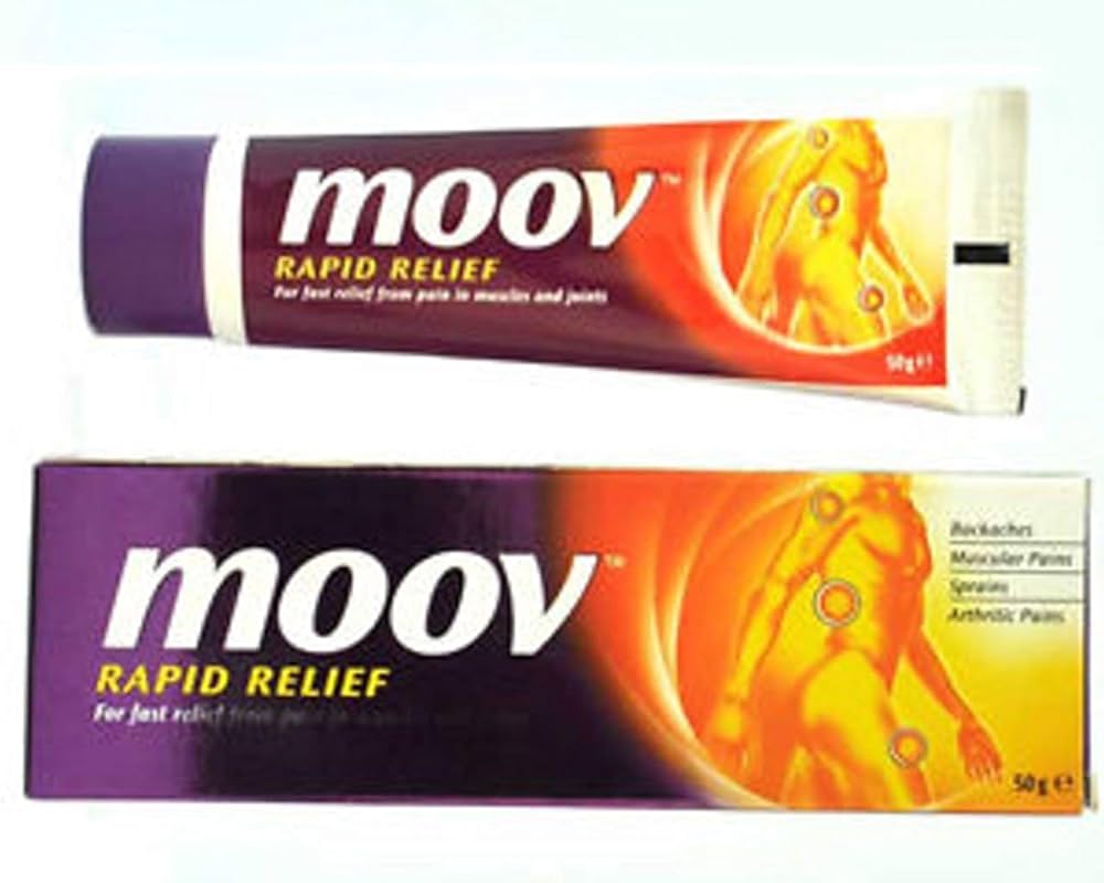 MOOV Pain Relief Cream 100g – Fast-Acting Formula for Aches &amp; Strains