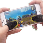 Premium Gaming Finger Sleeves Bundle -  Breathable, Anti-Sweat, Touch Screen-Friendly Thumb Gloves for PUBG &amp; Mobile Gaming