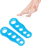 Reusable Gel Toe Separators &amp; Straighteners for Hammer &amp; Overlapping Toes - Unisex ( Random Color )