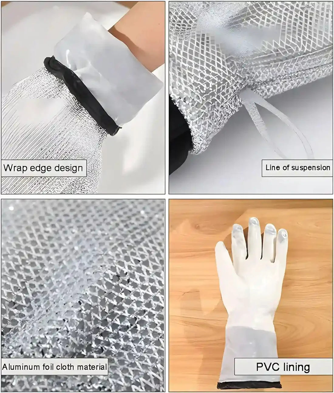 (1pcs) Wire Dishwashing Gloves | Dishwashing Rags For Wet And Dry Non-scratch Wire Dish Cloths For Washing Dishes, Kitchen (random color)