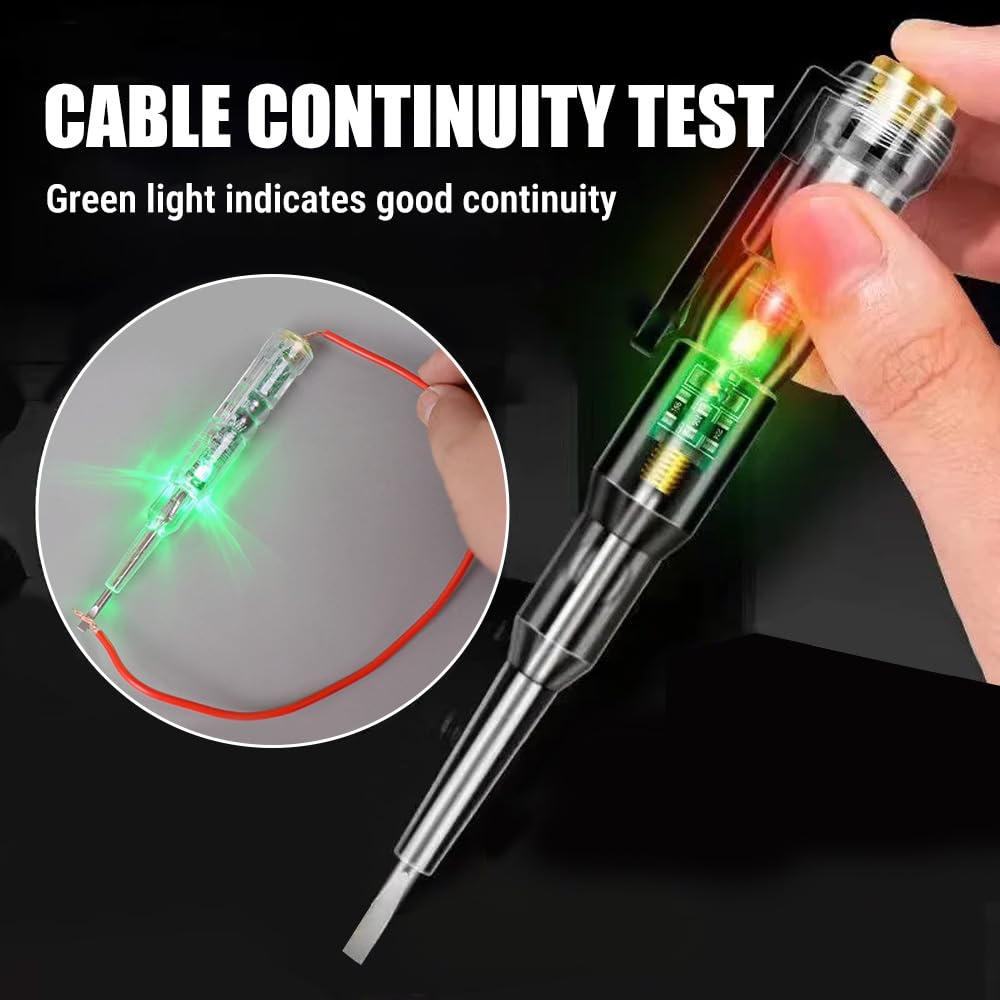 Led Tester Voltmeter Power Detector Electrical Screwdriver Indicator | Best Quality Tester For Electric Work