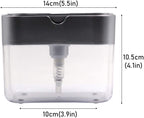 soap pump with Sponge and box (random color )