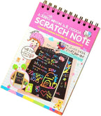 Scratch Note Pad -   Rainbow Drawing Draft Books for Children (random book)