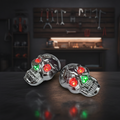 Special Decoration Fancy Stylish Skull Shape Motorcycle Indicators