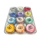 Professional 3D Highlighter 12 Color Palette – Trendy Creamy Shimmer Kit With Pressed Powder Shades – Shiny Makeup Cosmetic Palette Box For Radiant Glow